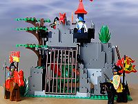 マジックドラゴンマウンテン（6076）|レゴお城シリーズ - なつレゴ