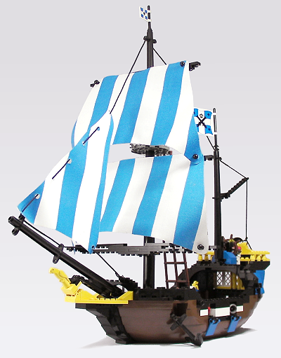 シーフォーク号(6274)|レゴ南海の勇者 - なつレゴ