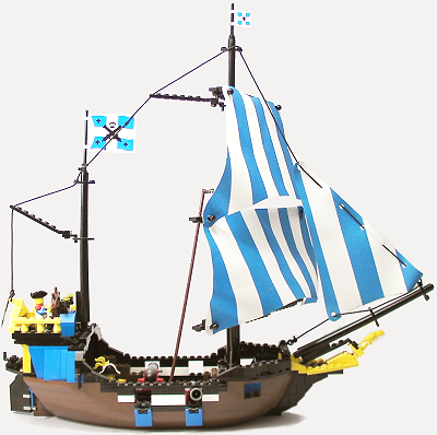 シーフォーク号(6274)|レゴ南海の勇者 - なつレゴ